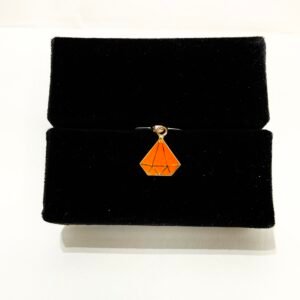 Sparkle and Shine: Discover the 18kt Hallmark Diamond Shaped Pendant for Kids!