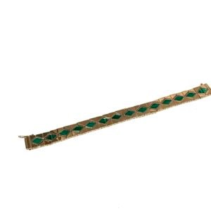 Sparkle in Style with our Luxurious 18kt Hallmark Gold Bracelet – Limited Time Offer!