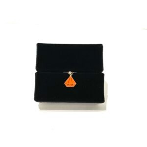 Sparkle and Shine: Discover the 18kt Hallmark Diamond Shaped Pendant for Kids!