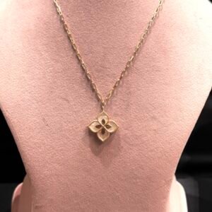 18K Gold Chain Necklace – Elegant 18 Karat Gold Chain for Women