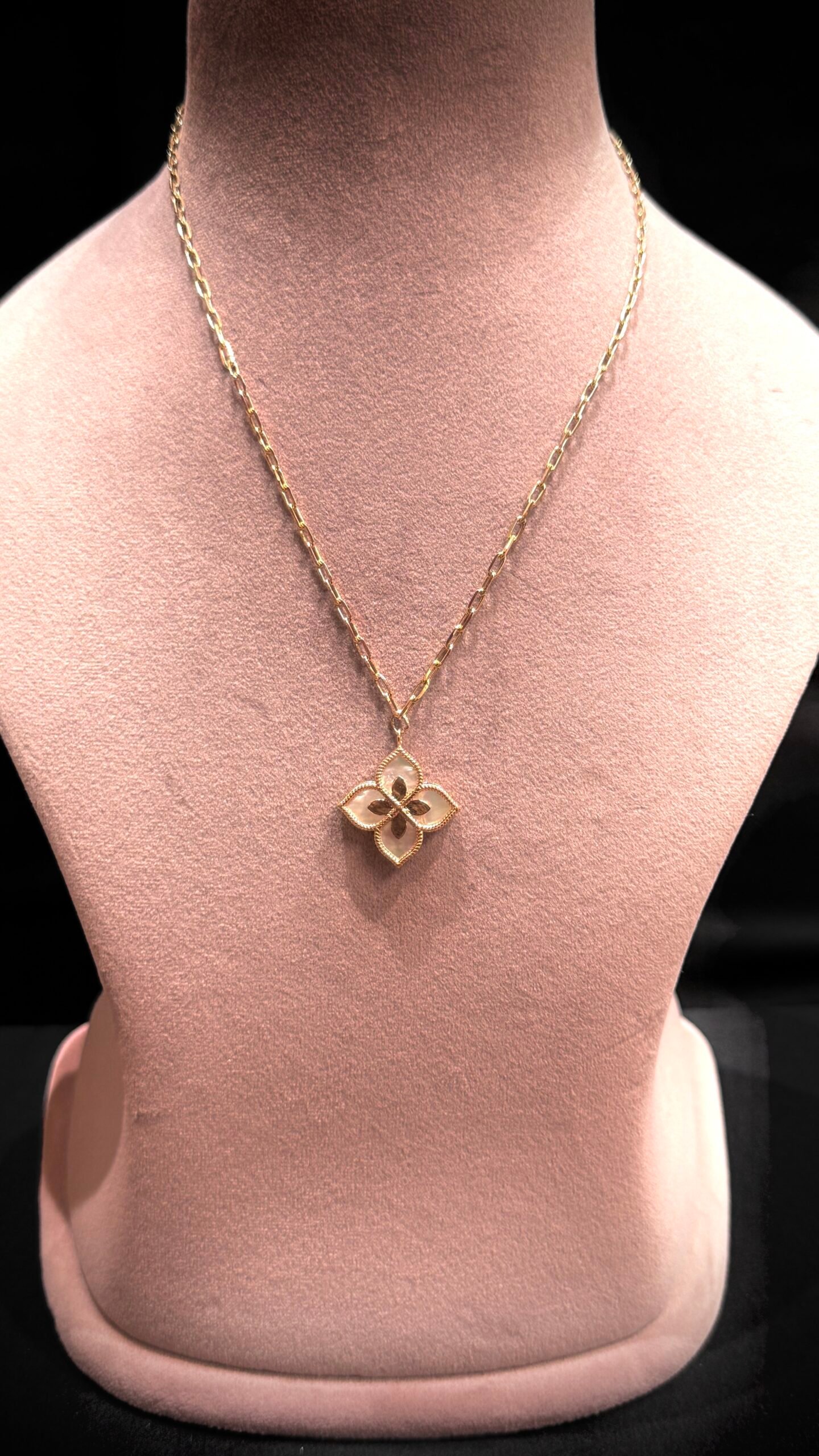 18K Gold Chain Necklace - Elegant 18 Karat Gold Chain for Women