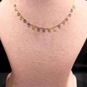 18kt Gold Chain: Effortless Elegance with Sparkle & Style | Luxurious Jewelry
