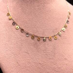 18kt Gold Chain: Effortless Elegance with Sparkle & Style | Luxurious Jewelry