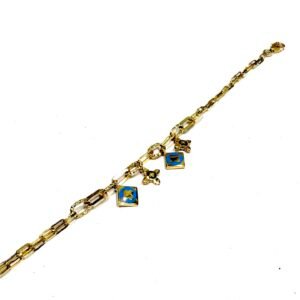 18K Gold Bracelet – Luxury Gold Jewelry, Elegant Women’s Bracelet, Genuine 18K Gold Accessory
